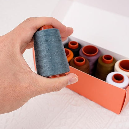 Sewing Thread Kit, All Purpose Sewing Thread 40wt, 10 Spools Assorted Colors - Image 8