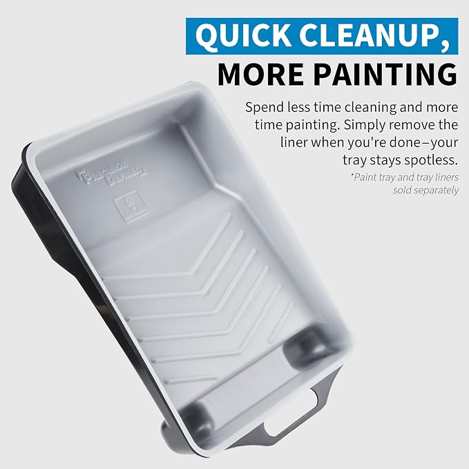 Precision Defined Paint Trays, Paint Roller Trays Liner, Plastic Paint Pan - Image 4
