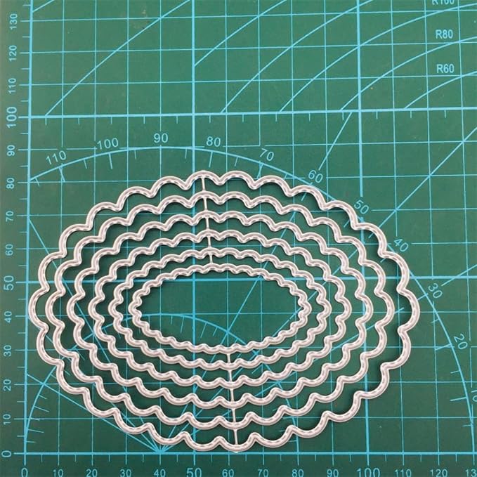 Mvchifay Cutting Dies for Card Making Metal Die-Cuts Scrapbooking Tool Hollow - Image 6