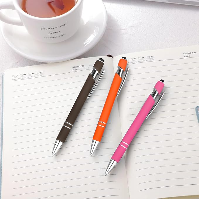 12 PCS 2 in 1 Stylus Ballpoint Pen - Image 7