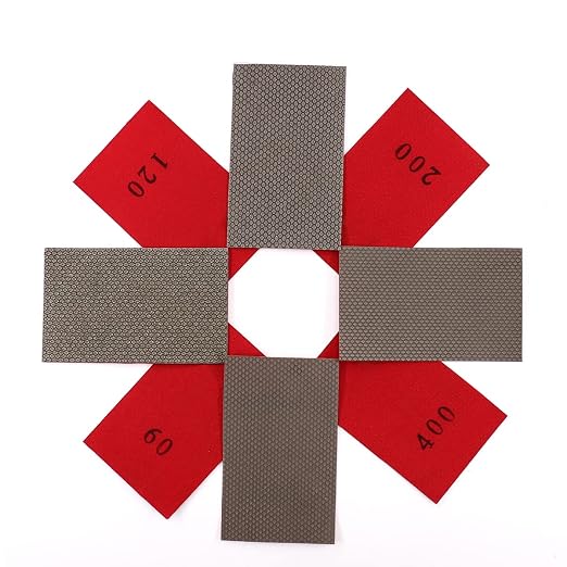 Diamond Sandpaper Electroplated Polishing Sheet Abrasive Sanding Paper Grit 60 - Image 5