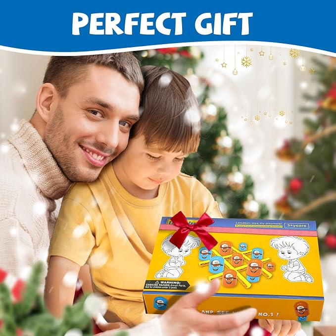 New Tic Tac Toe Game, Strategy Board Game, Head-to-Head Game, Family Games - Image 6