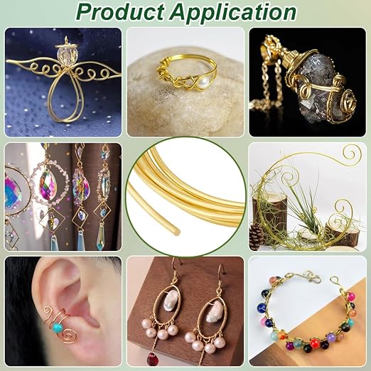 BENECREAT 9.84 Feet Bare Solid Brass Wire, 6 Gauge Round Soft Brass Wire Pure - Image 6