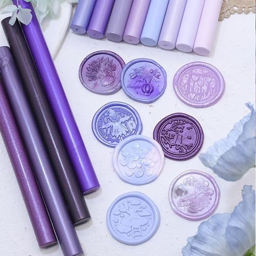 Bright Blue Wax Seal Sticks, HOSEALING Glue Gun Wax Seal Sticks - Image 5