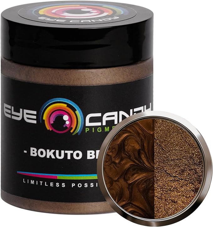 Eye Candy Premium Mica Powder Pigment “Bokuto Brown” Multipurpose DIY Arts and by EyeCandyPigments