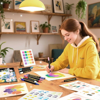 VOKART 60 Colors Acrylic Paint Markers - Image 7