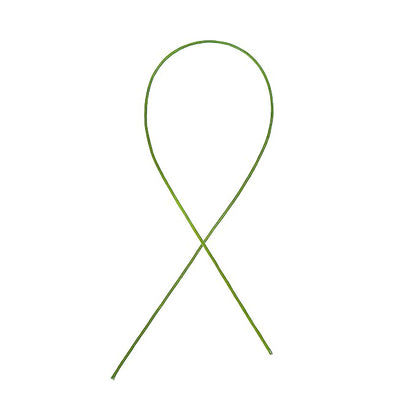 DECORA 18 Gauge Dark Green Floral Paper Wrapped Wire 16 inch, 50/Package - Image 2