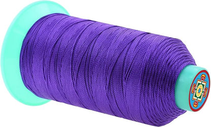 Mandala Crafts Bonded Nylon Thread Violet Heavy Duty Sewing Threads - Image 2