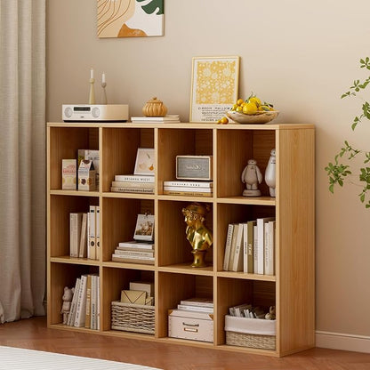 12-Cube Storage Shelf Bookcase - Image 2