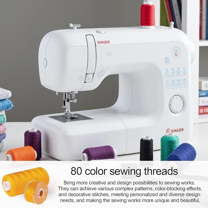 184 Pcs 80 Color Thread for Sewing Machine, 500 Yard Sewing Machine Thread & - Image 3