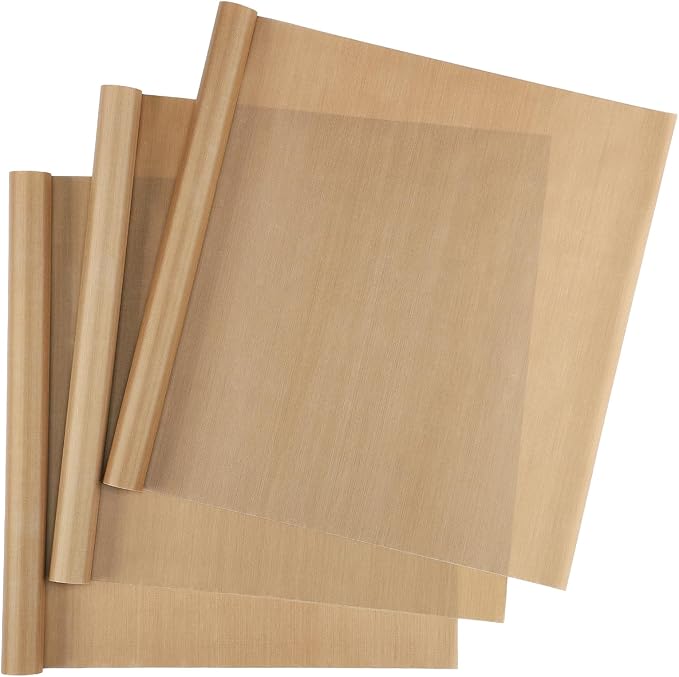 Svaldo Teflon Sheets for Heat Press, 3 Pack, 16x20 Heat Press Paper for T Shirts by Svaldo