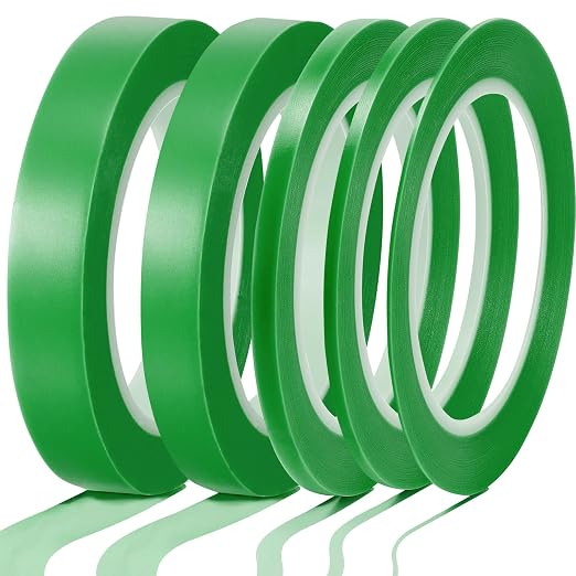 Xuniea 5 Rolls of Vinyl Tape Masking Tape Automotive Car Auto Paint by Xuniea