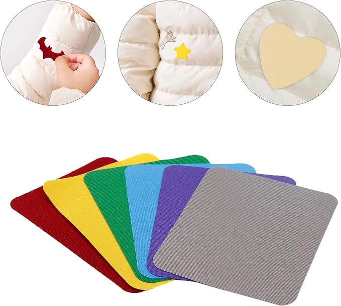 AUGSHY 33 Pcs Iron On Patches, 31 Colors Great - Image 6