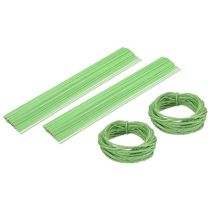 uxcell 100Pcs 2 Gauge Floral Wire, 11.81" Length Flower Stem Wires by uxcell