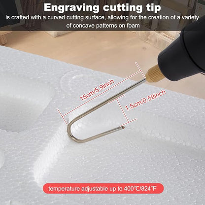 Hot Wire Foam Cutter - 4 in 1 Electric Cutting Machine Pen Tools Kit - Image 6