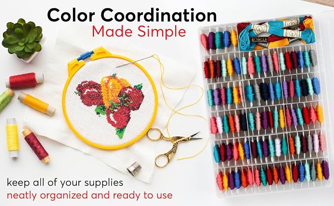 3PACK Embroidery Floss Organizer Box - Image 6