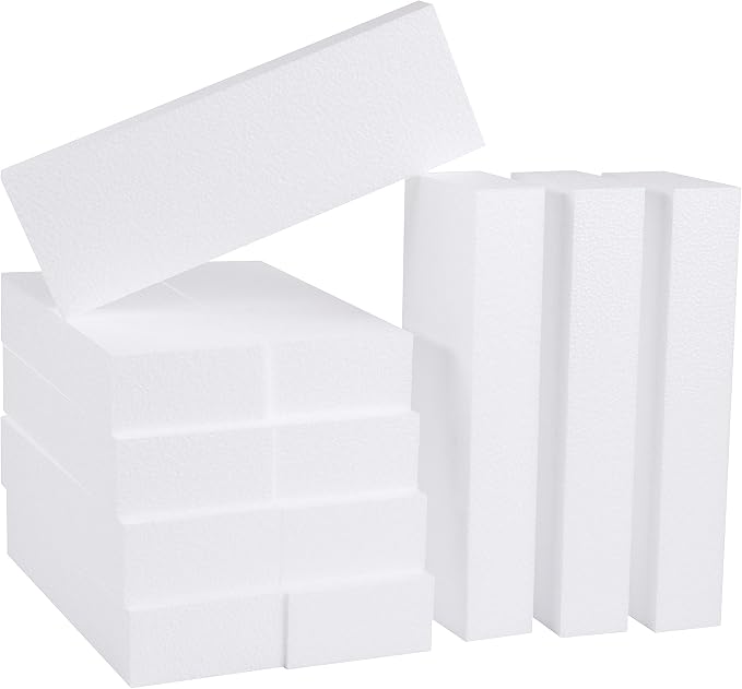 Silverlake 4x12x2 Craft Foam for Styrofoam Block Projects by SilverlakeCraftFoam