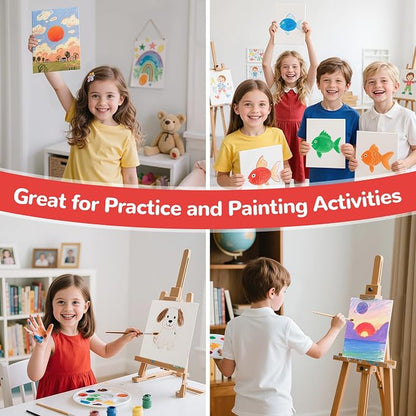 Canvas Boards for Painting 48 Pack, 8x10 Inch Painting Canvas Panels, 100% - Image 5
