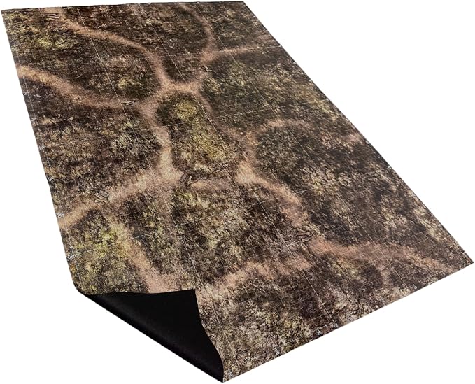 44'' x 60'' Battle Mat Gridded War-Gaming Mat by LightCreative