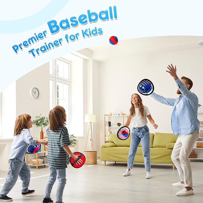 Playzap Toss and Catch Ball Set - Image 7