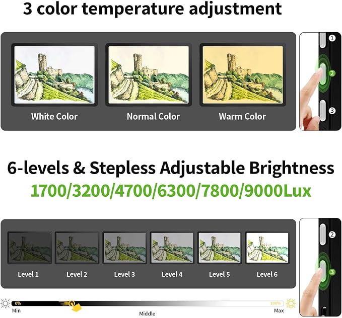 Zocelight Rechargeable A4 Tracing Light Box - Image 6