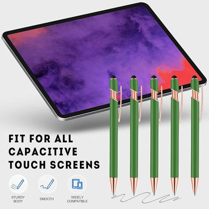12 PCS 2 in 1 Stylus Ballpoint Pen - Image 5