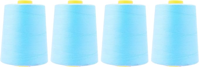 Mandala Crafts 4 Pack of Serger Threads Cones Spools by MandalaCrafts