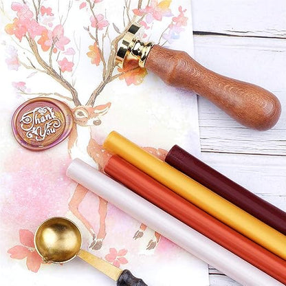 Pearl White Wax Sealing Sticks, ONWINPOR 10pcs Glue Gun Wax Seal Sticks - Image 3