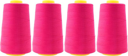 Mandala Crafts 4 Pack of Serger Threads Cones Spools by MandalaCrafts