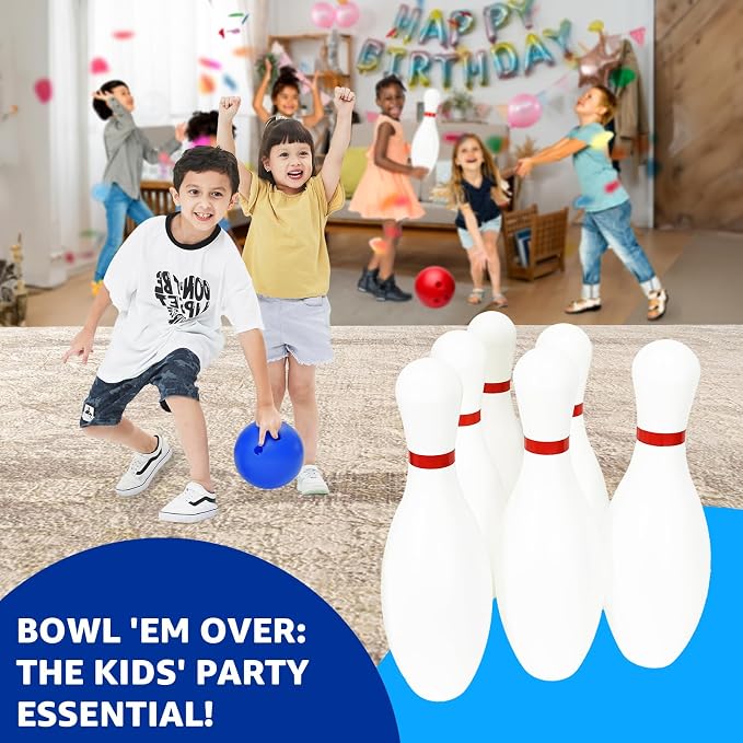 17 inch Huge Bowling 6 pins Set - Image 5