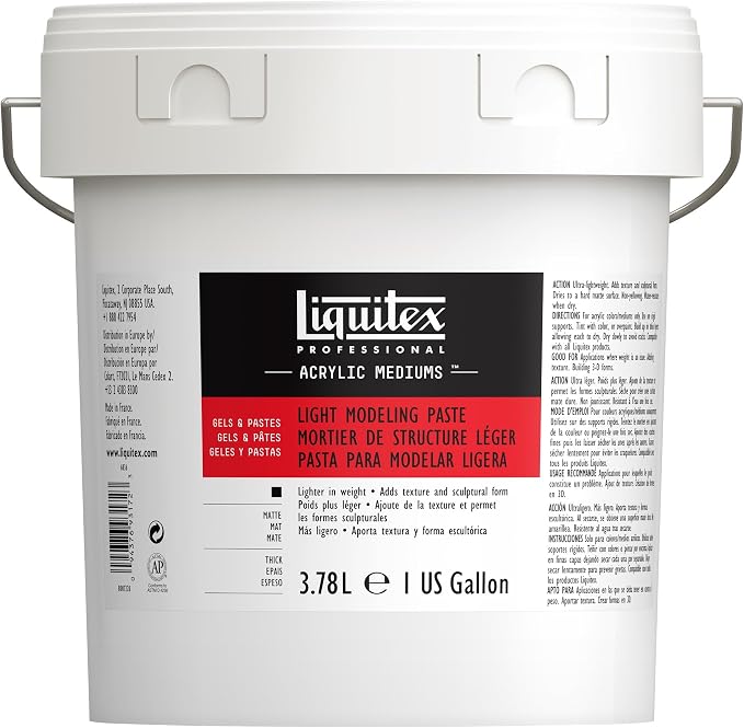 Liquitex Professional Light Modeling Paste. 3.78L by Liquitex