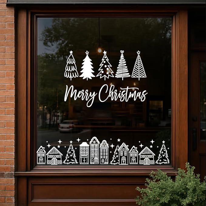 Christmas Stencils for Crafts Reusable Christmas Doormat Stencils Xmas Holiday - Image 5