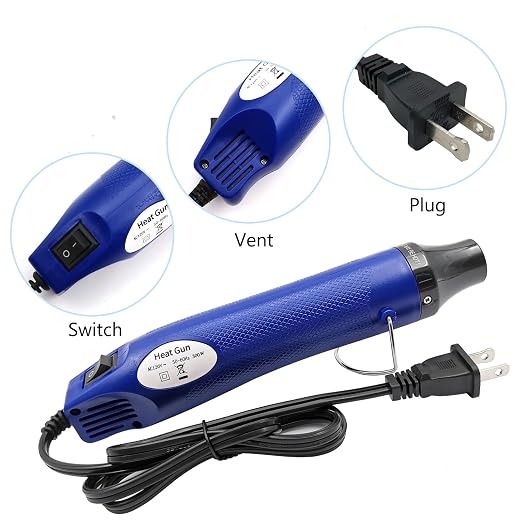 Mini Heat Gun, Portable Hot Air Gun Tool - Image 2
