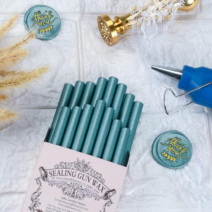 16 PCS Sealing Gun Wax Sticks in Patina Color - Image 2