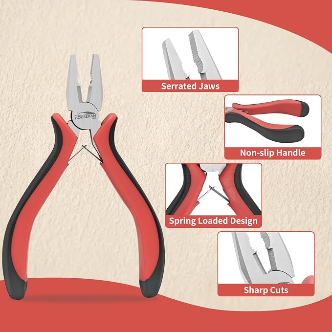 Linemans Pliers 5"-5 Pack Linemans Pliers - Image 4
