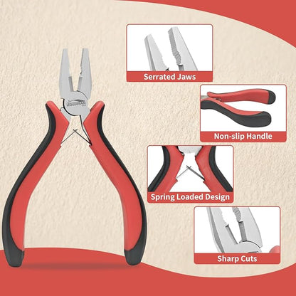 Linemans Pliers 5"-5 Pack Linemans Pliers - Image 4