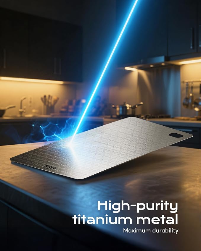 Titanium Cutting Board, 100% Pure Titanium Cutting Boards - Image 4