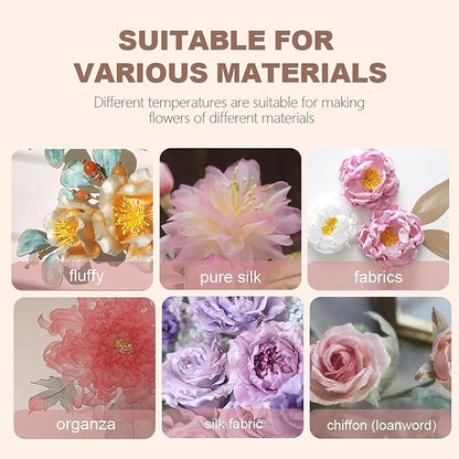 Flower Making Kit, Electric Fabric Flower Maker, Artificial Flower Ironing - Image 6