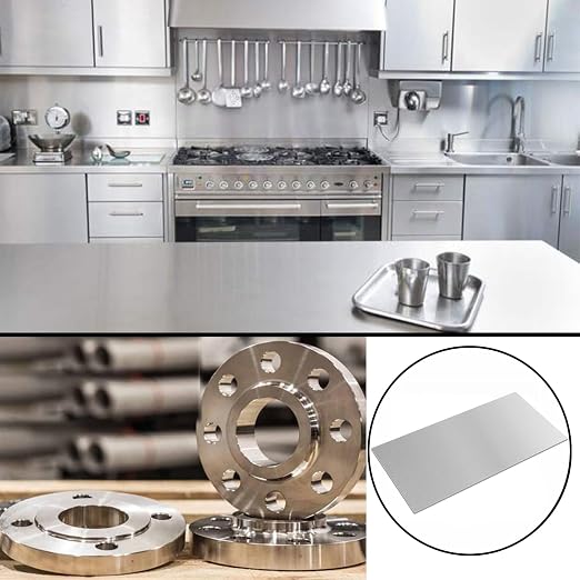 304 Stainless Steel Sheets Metal 6" x 12" x 1/8" Inch 304 Stainless Steel - Image 7