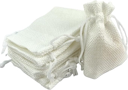 Palmhomee Pack of 25 Burlap Gift Bags by Palmhomee
