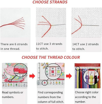 DMCVIVR Stamped Cross Stitch Kits - Image 6