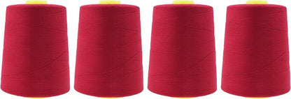 Mandala Crafts 4 Pack of Serger Threads Cones Spools by MandalaCrafts