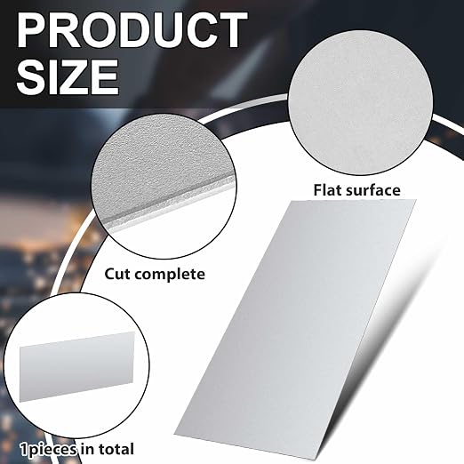 Hicarer 1 Pcs Mild Steel Sheet Cold Rolled 18 Gauge Metal Plate Weldable Metal - Image 3