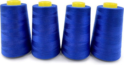 Tortoise 4 Cones of 3000 Yards Each Spool Thread by TORTOISETHREAD