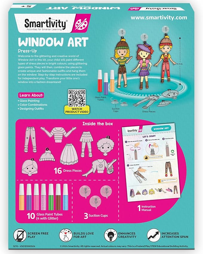 SmartCraft Window Art Fashion Kit - Image 9