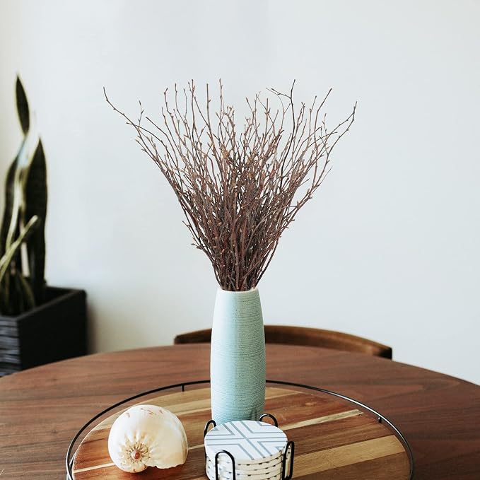 Uieke 50PCS Birch Twigs – 17 Inch Natural Dried Plants Decorative Birch Branches - Image 9