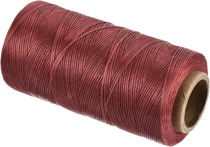 MECCANIXITY Waxed Thread, 197 Yard 1mm 210D Flat Wax Thread Polyester Waxed by MECCANIXITY
