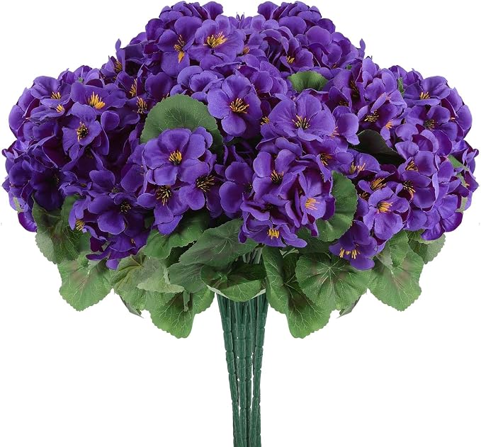 Hananona Artificial Geranium Flowers - Image 8
