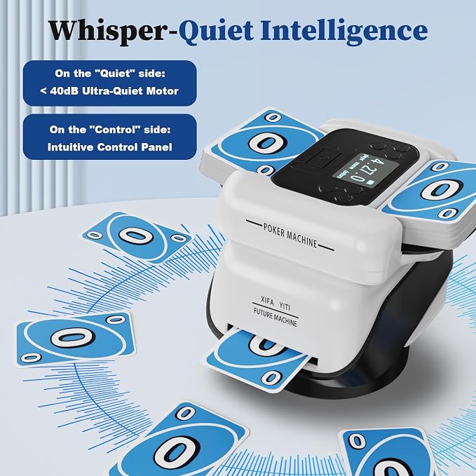 2-in-1 Automatic Card Shuffler & Dealer - Image 4