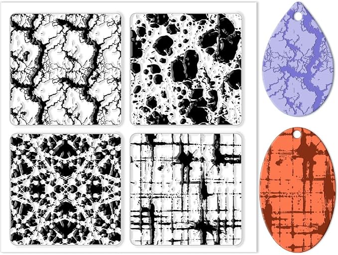 CHGCRAFT Marble Silicone Clay Texture Mat by chgcraft